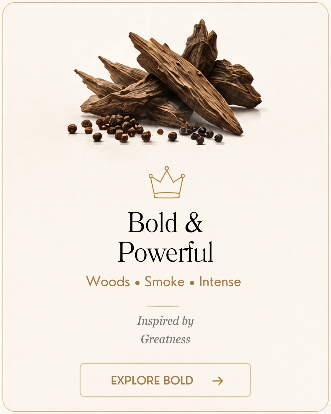 bold and powerful