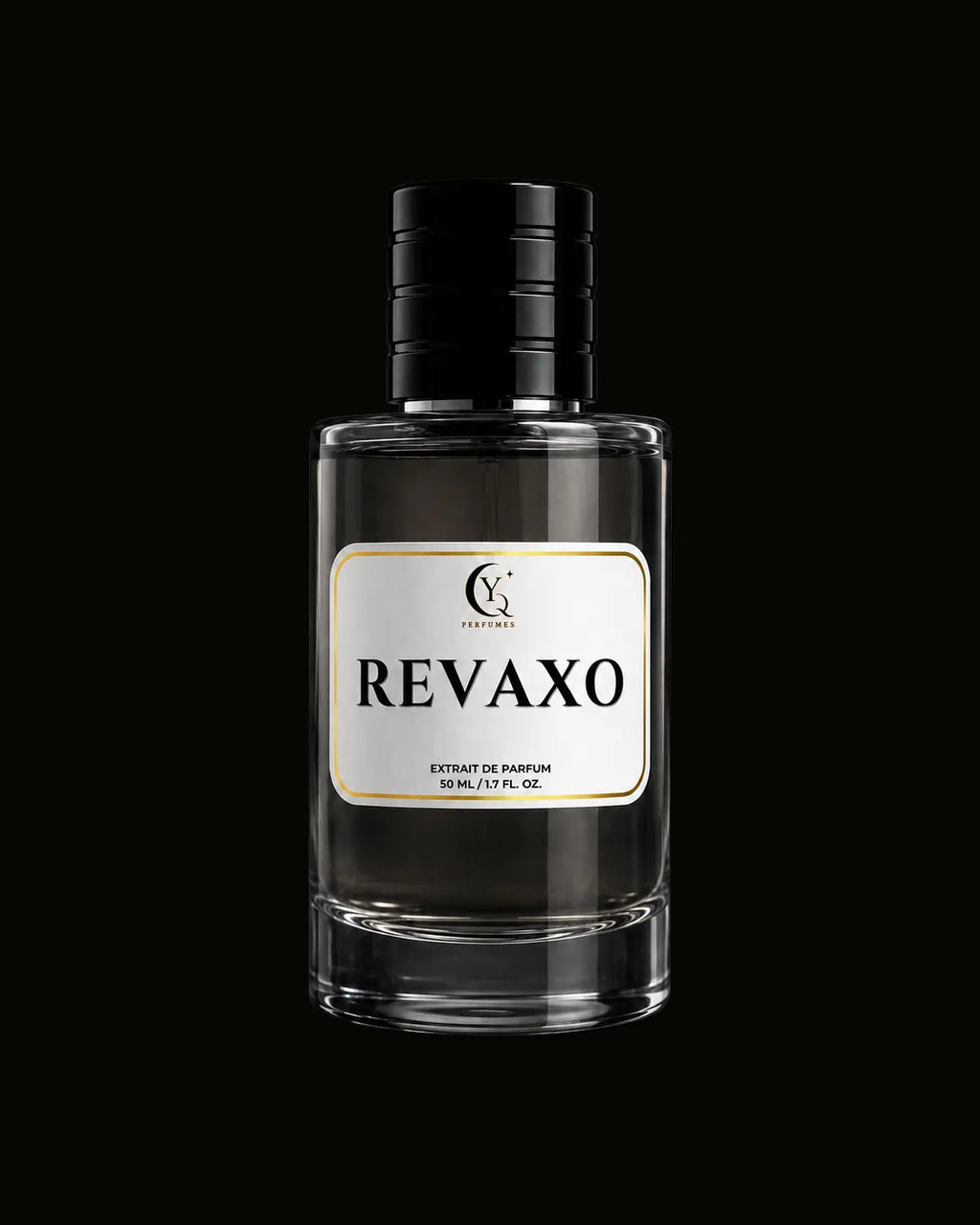 Revaxo 50ml men’s Extrait de Parfum bottle by YQ Perfumes