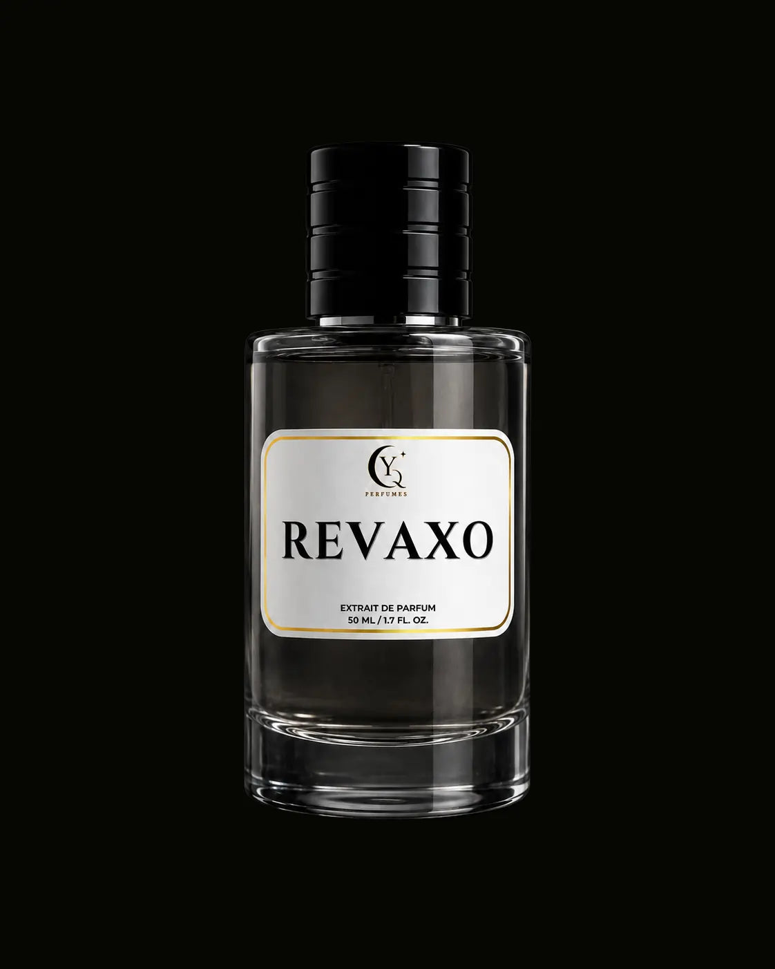 Revaxo 50ml men’s Extrait de Parfum bottle by YQ Perfumes