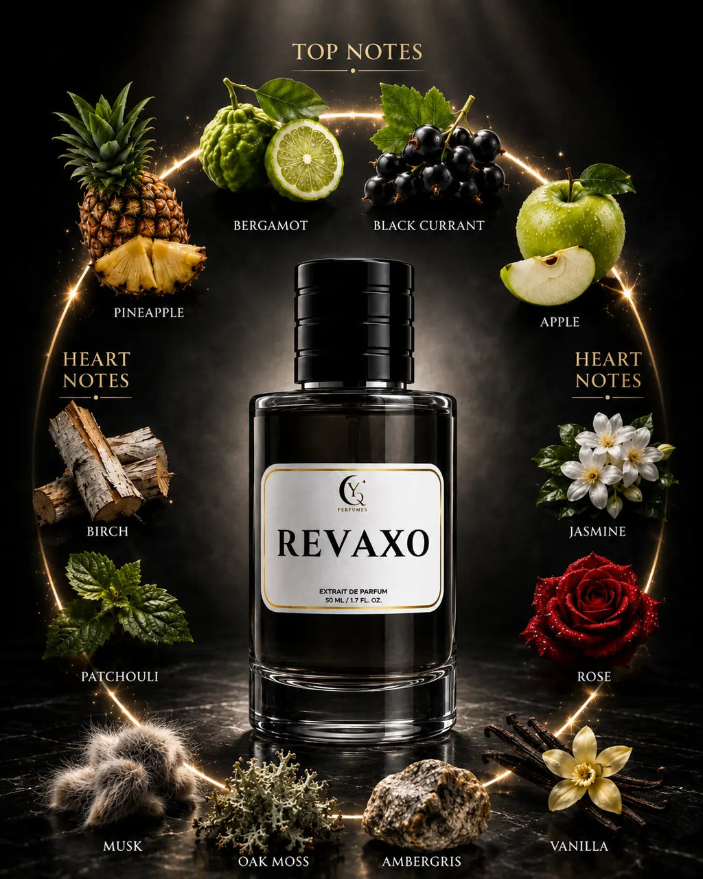 Revaxo - Inspired by Creed Aventus | 50ml Extrait de Parfum for Men
