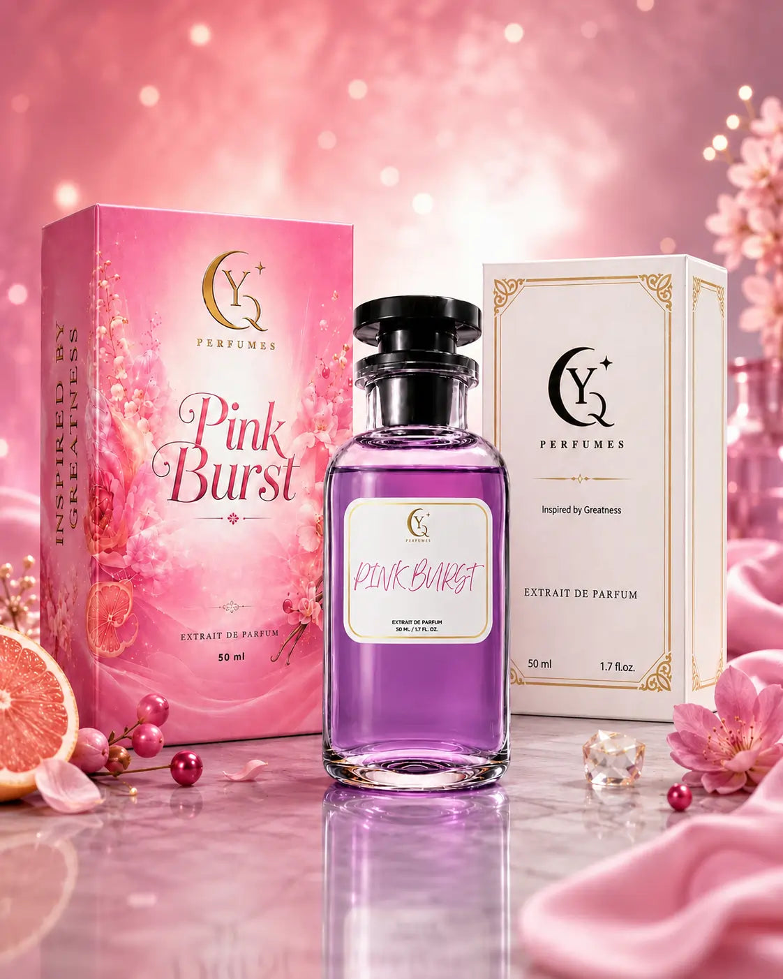 Pink Burst - Inspired by Victoria’s Secret Bombshell | 50ml Extrait de Parfum for Women